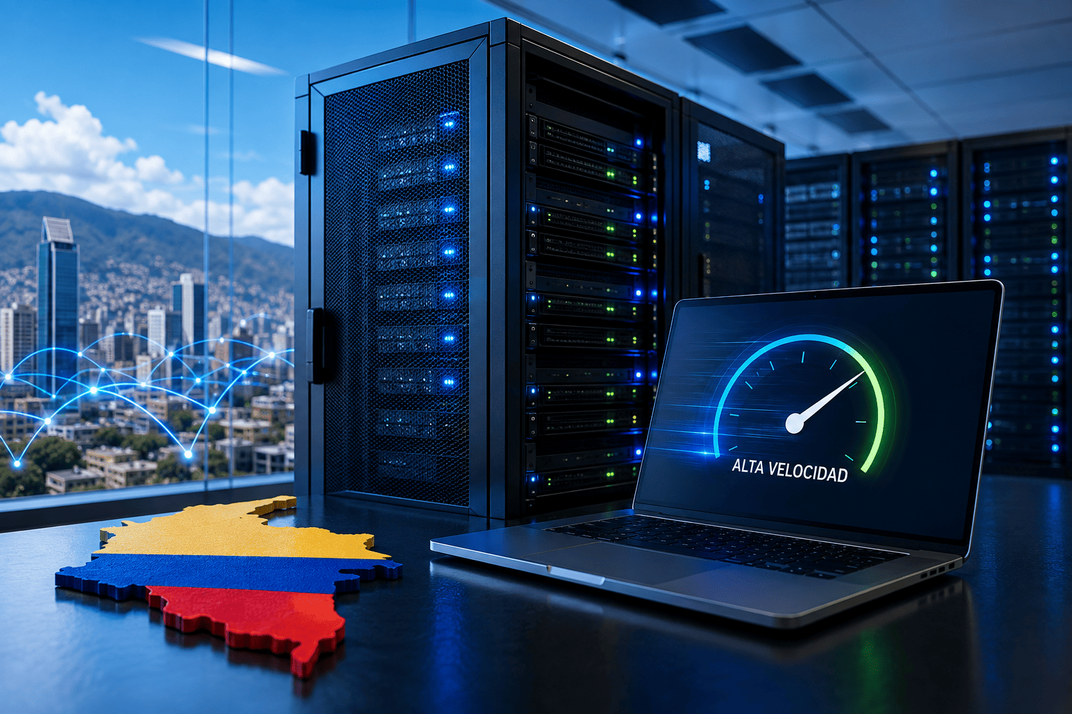 Hosting rápido en Colombia